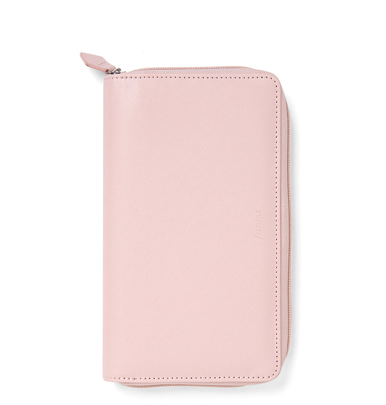 Filofax Personal Compact Classic - Organizador De Piel Cocodrilo En Fucsia, Con Agenda 2025 Incluida
