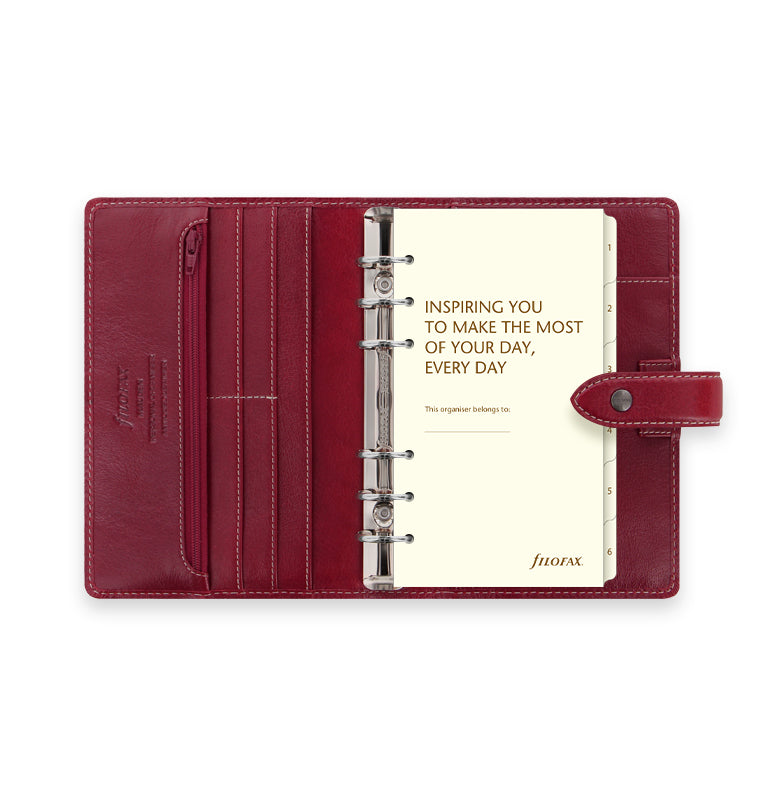 Malden Personal Leather Organiser