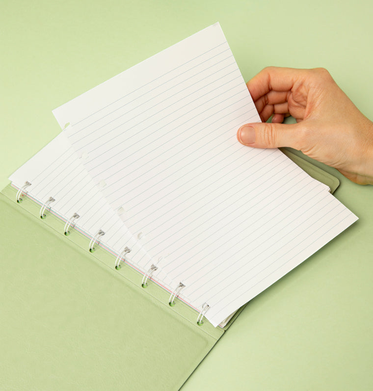 Filofax Notebook Classic Pastels A5 Sage