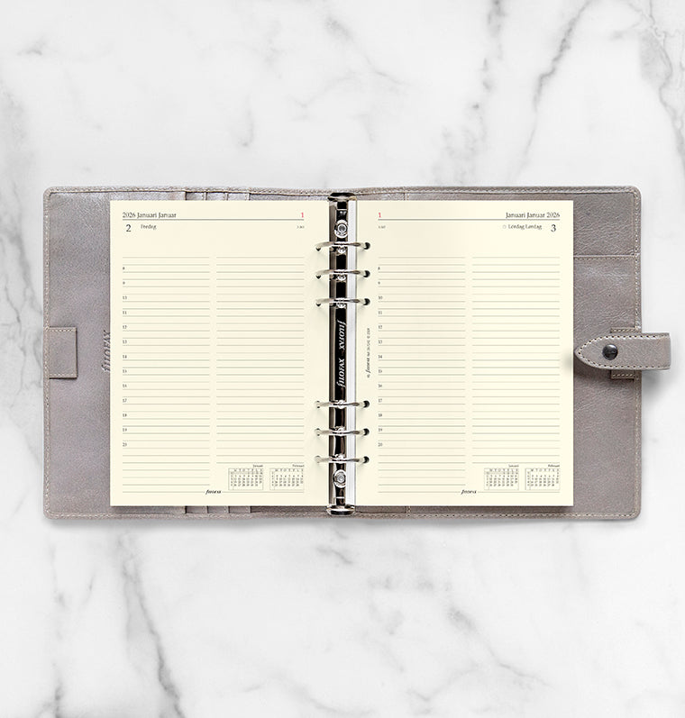 Filofax Dagbok Dag Per Sida Svensk/ Dansk/ Norsk A5 2026 26-7242