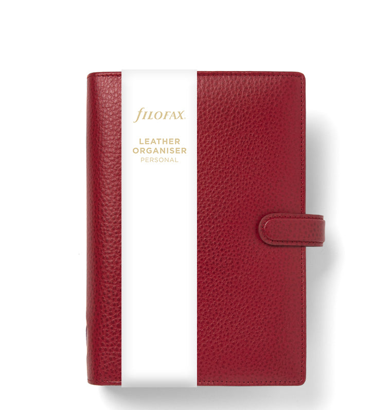 Finsbury Personal Leather Organiser Scarlet