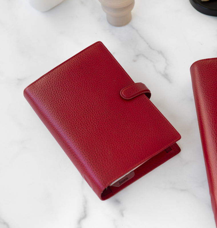 Finsbury Personal Leather Organiser Scarlet